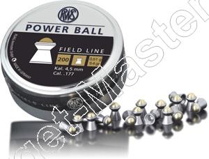 RWS Power Ball 4.50mm Airgun Pellets tin of 200